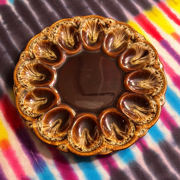 Other - Vintage ceramic deviled egg platter